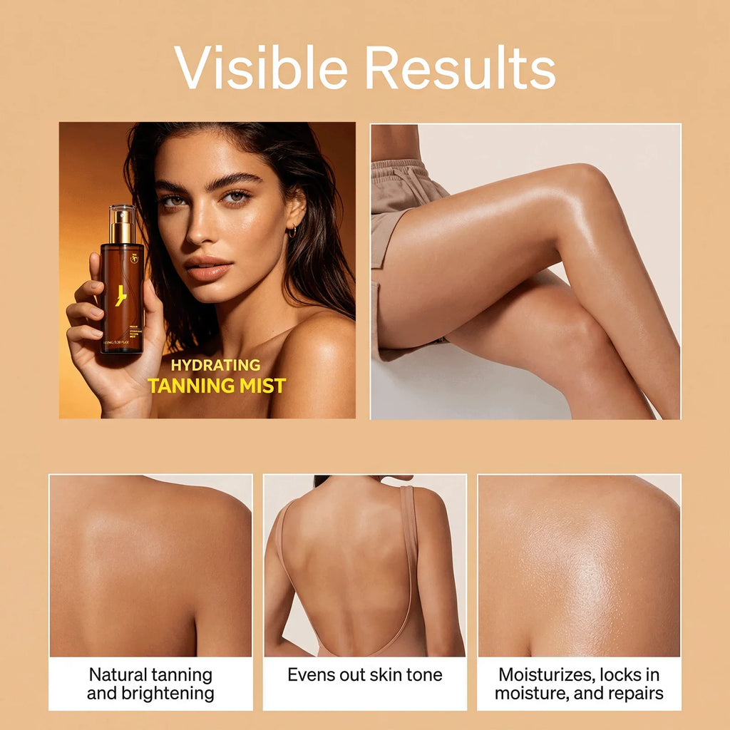 Sunless Self-Tanning Spray – Natural Bronze Glow | 100ml