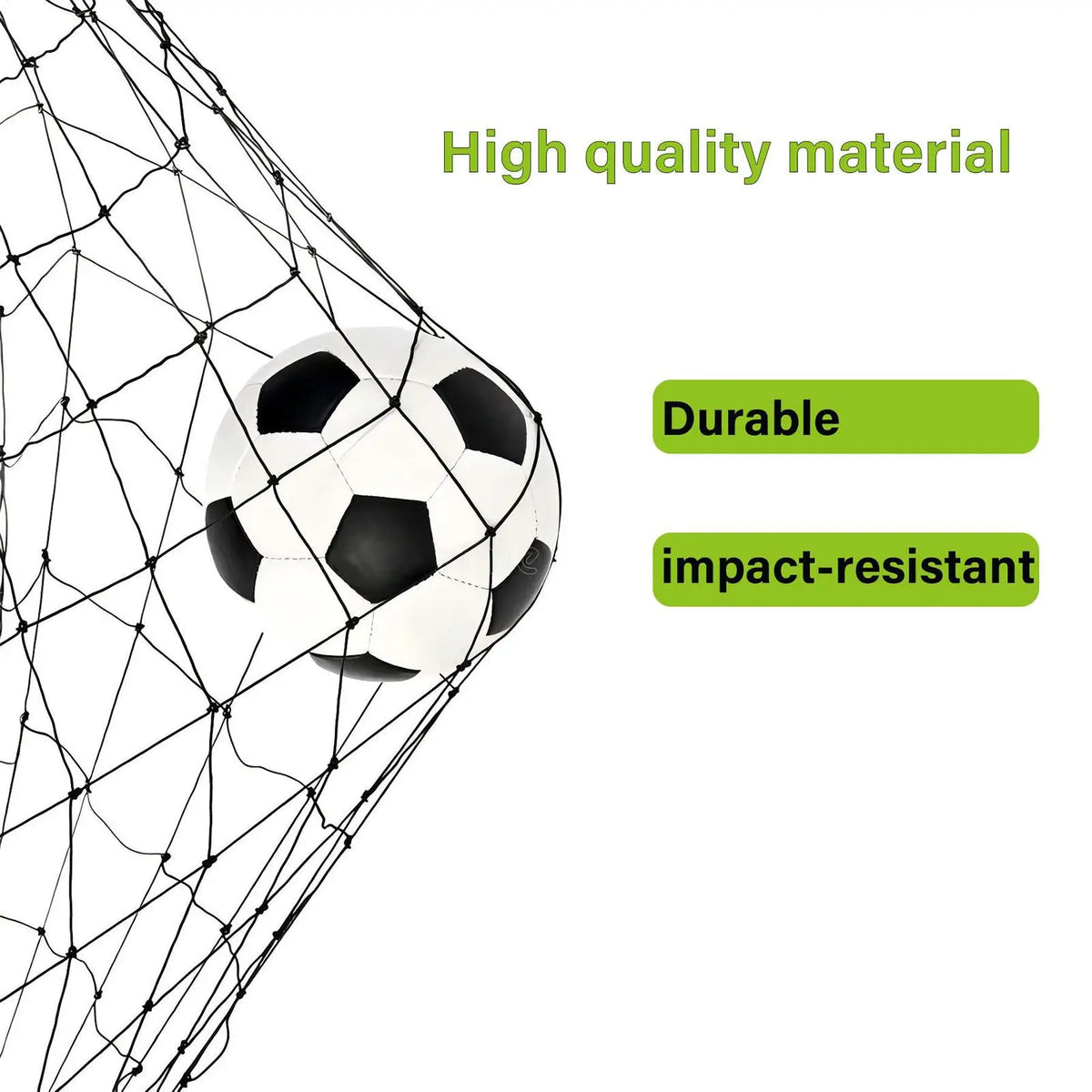 Weatherproof Ball Stop Netting – Nylon Multi-Sport Barrier