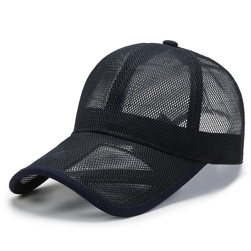 Unisex Breathable Mesh Baseball Cap – Summer Outdoor Sun Hat