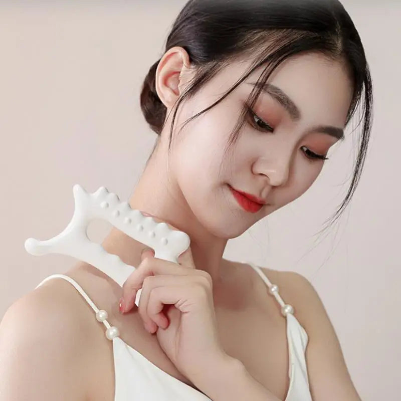 Resin Gua Sha Board – Ergonomic Face & Body Massage Tool