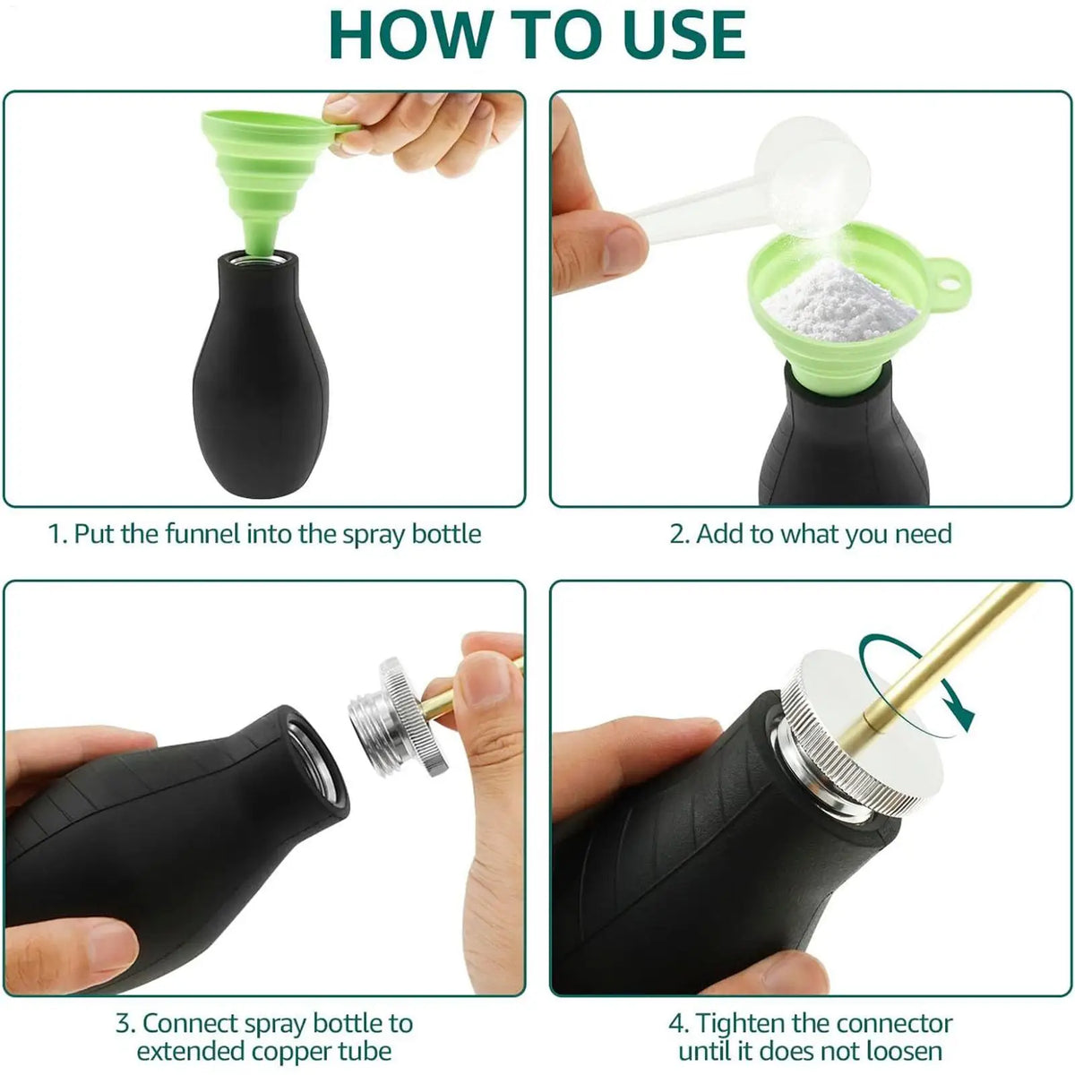 Telescopic Powder Duster Sprayer for Garden & Greenhouse