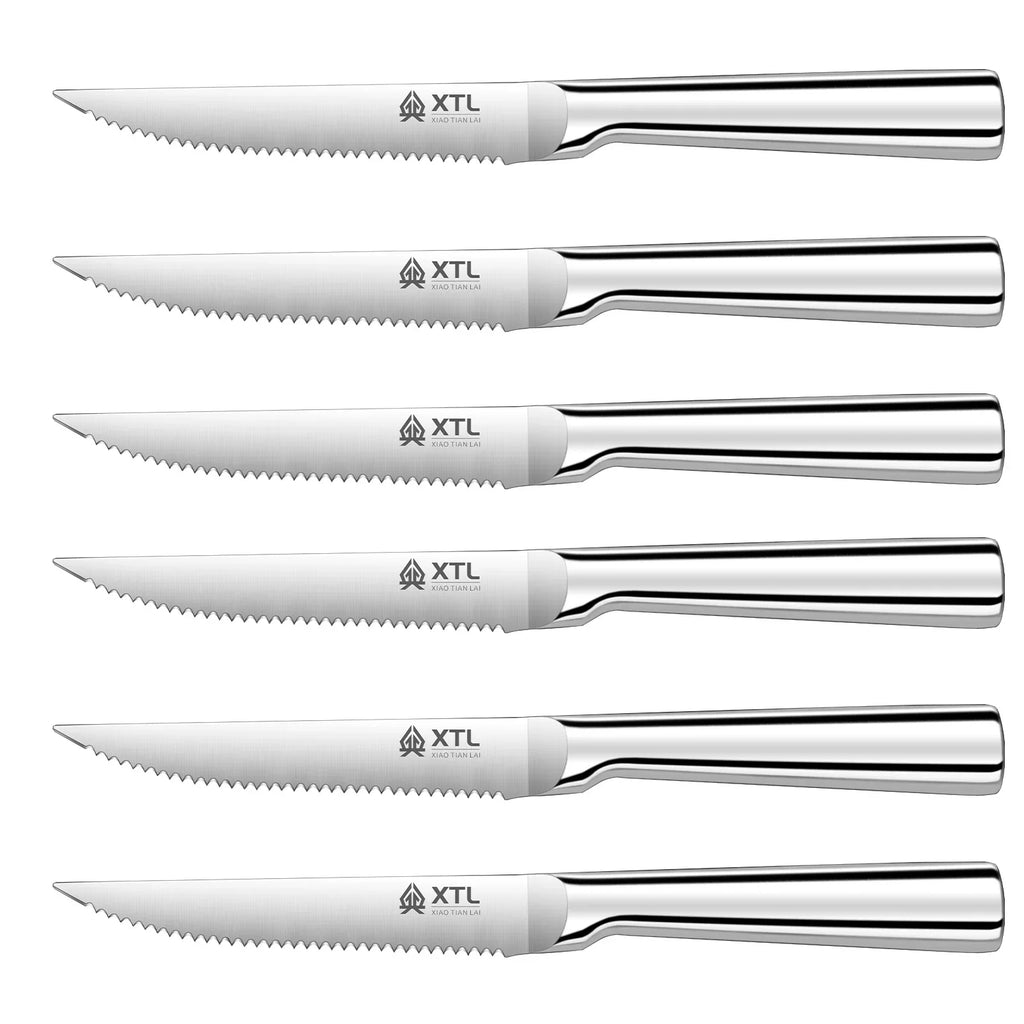 PLYS Stainless Steel Steak Knife Set – Sharp Kitchen Knives
