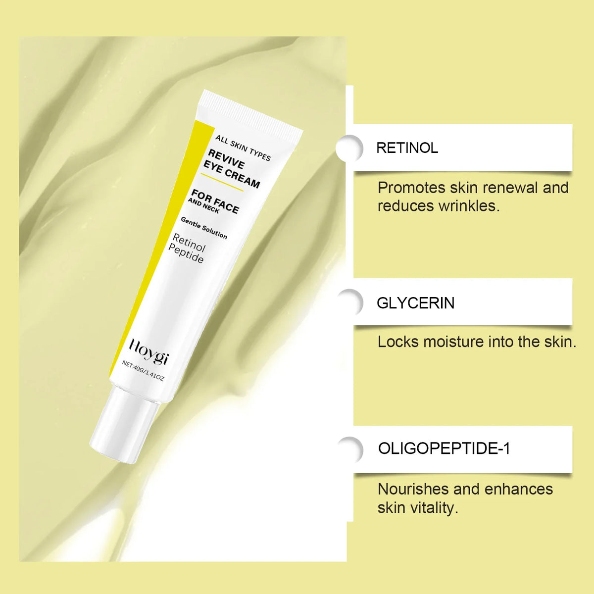 Hoygi Retinol Face Cream – Anti-Aging, Firming & Moisturizing