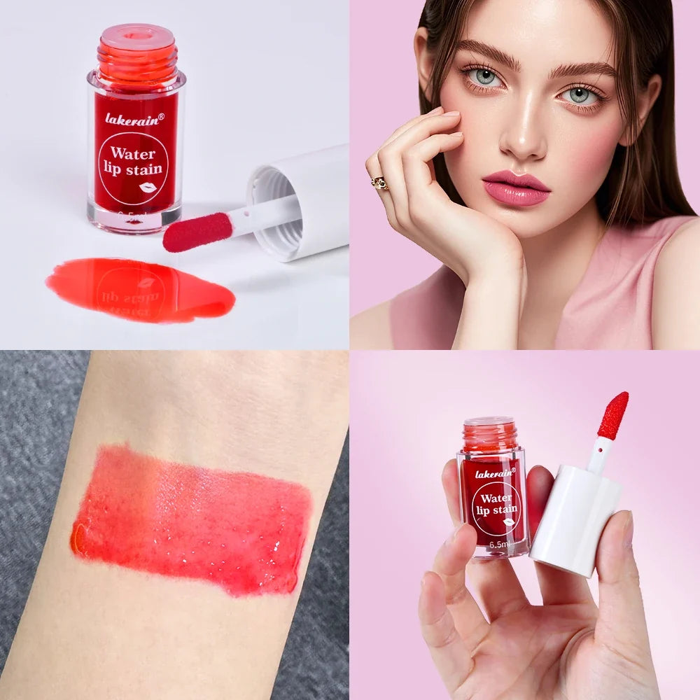 Lakerain 2-in-1 Lip Tint & Liquid Blush – Matte, Waterproof