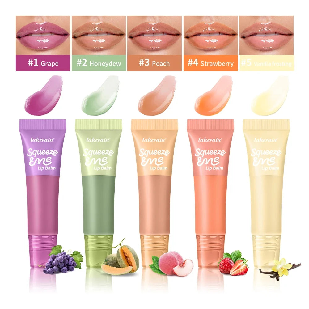 Hydrating Lip Gloss with Hyaluronic Acid | Sheer Strawberry Balm