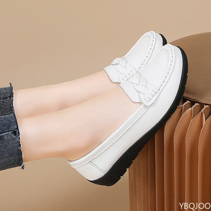 Women's Soft Sole Loafers – Lightweight Casual Flat Shoes