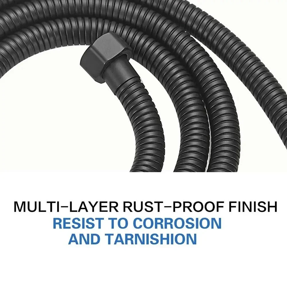 Flexible Stainless Steel Shower Hose 1.5m 2m 3m | Multi-Finish