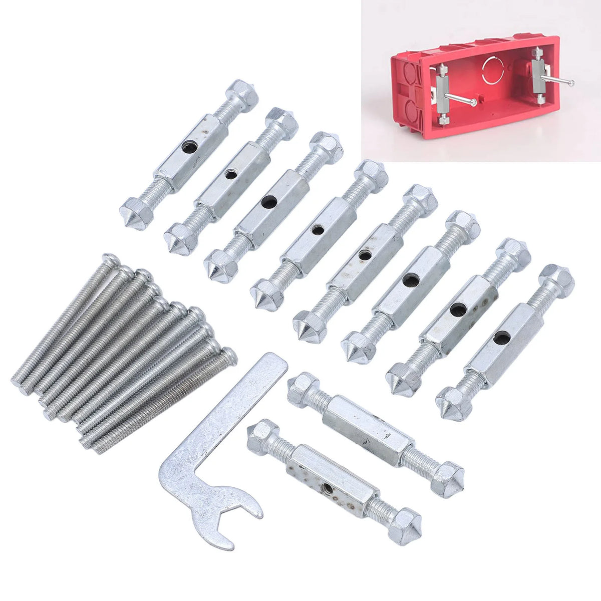 Cassette Repair Device Wall Electrical Box Screw Tool 118 Light