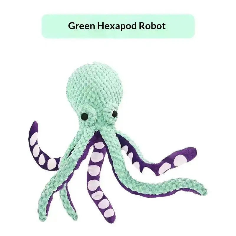 Pet Octopus Indestructible Dog Toy Aggressive Chewers Squeaky