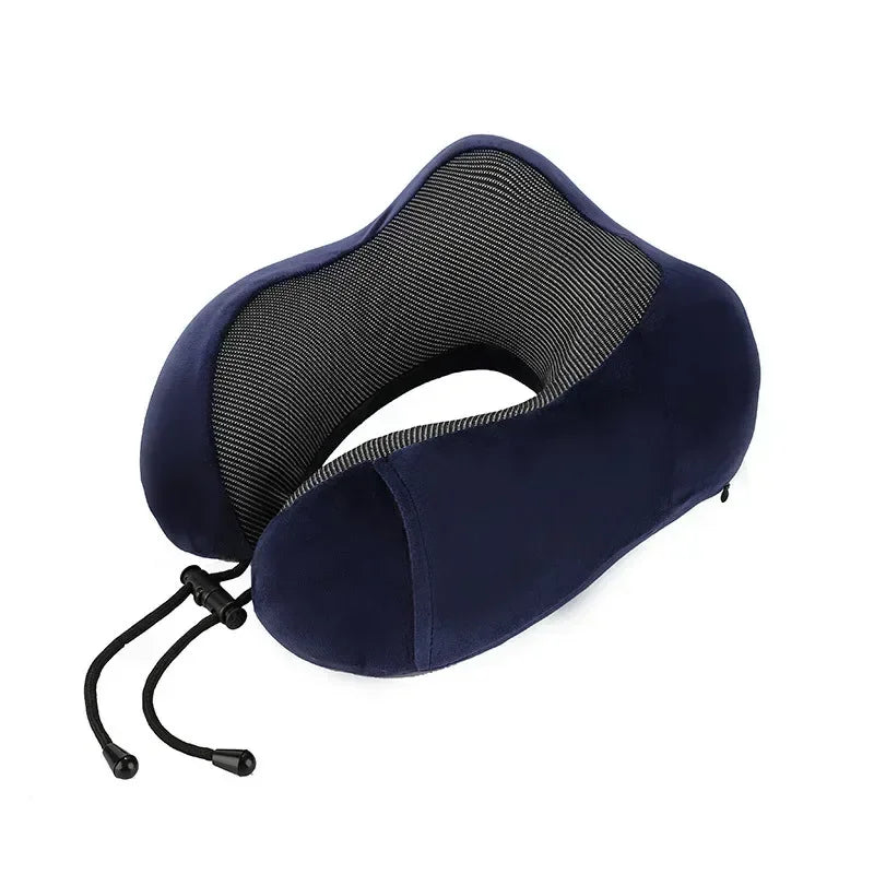 U Shaped Memory Foam Travel Neck Pillow Ergonomic Soft Cervical