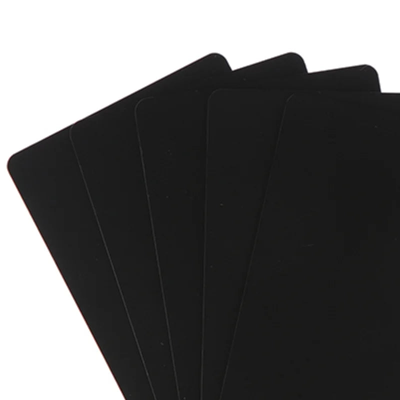 5 Black White NFC215 Cards Rewritable NFC NT-AG215 PVC Blank Easy