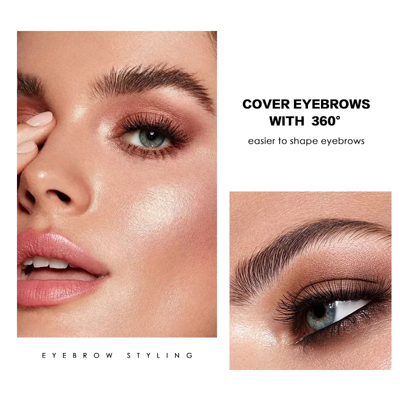 QiBest Transparent Eyebrow Gel – Waterproof 3D Brow Soap