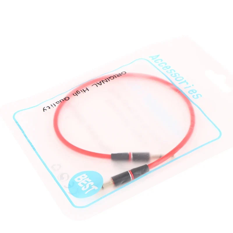 Right Angle 3.5mm Male to Male AUX Stereo Cable – 20cm/30cm