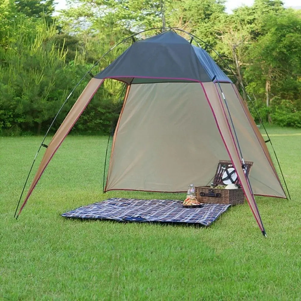 5–8 Person Anti-UV Waterproof Beach Shelter Canopy Tent