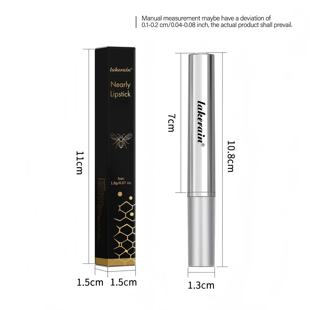 Lakerain Honey Lipstick – Moisturizing Lip Plumper Gloss