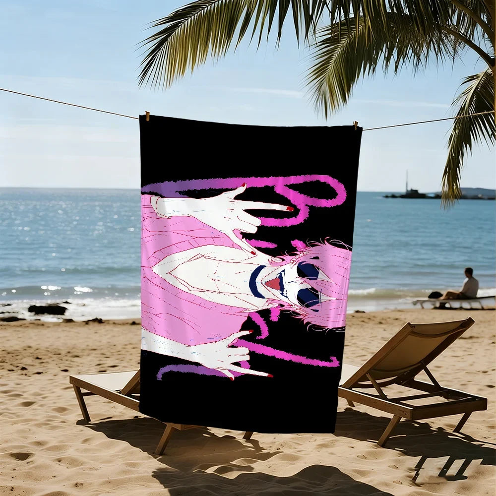 Anime Quick-Dry Beach Towel | Soft Lightweight Multipurpose