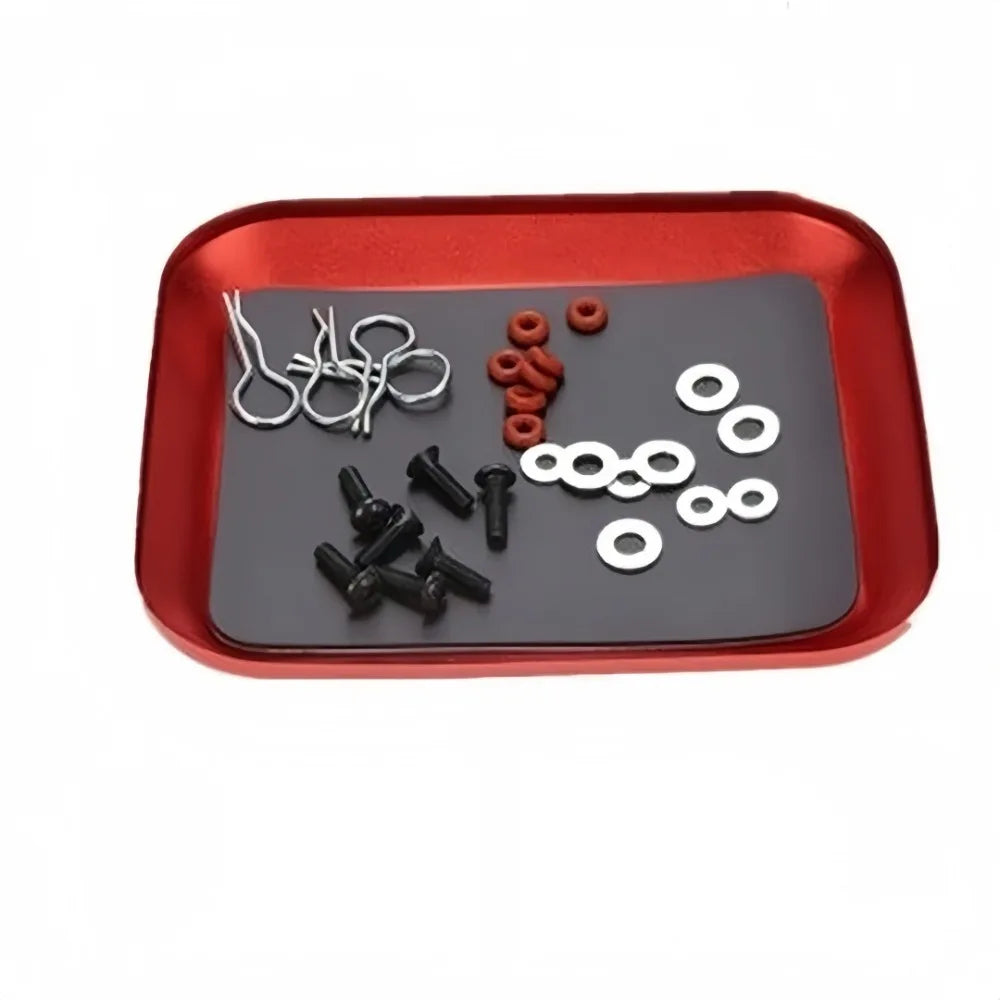 Magnetic Screw Tray – Aluminum Alloy Parts Organizer Disk