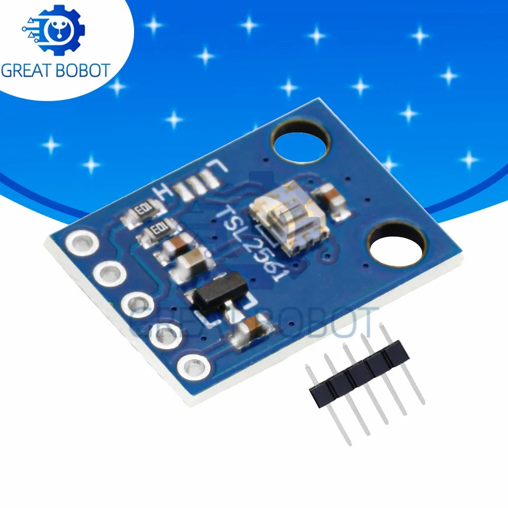 GY-2561 TSL2561 Light Sensor Module for Arduino – 1 or 2 Pack