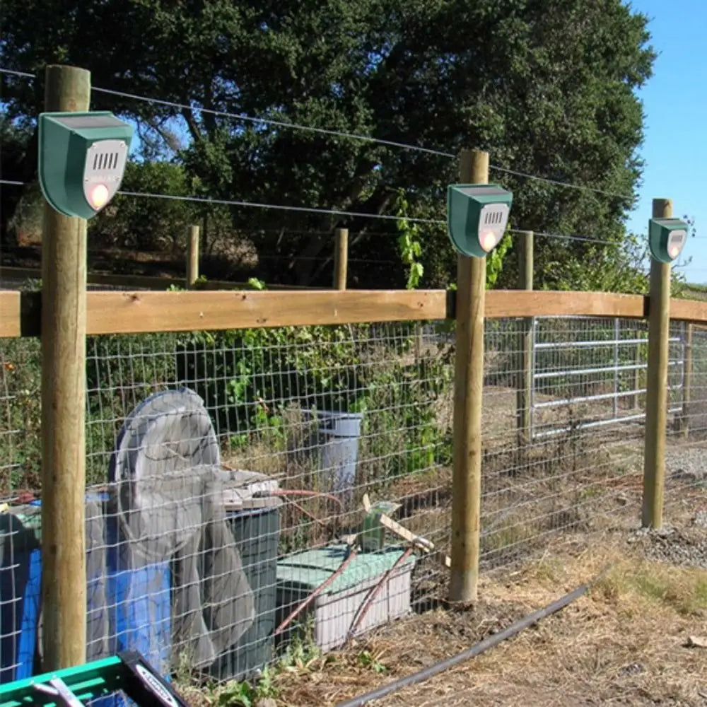 Solar Motion Sensor Animal Repeller & Outdoor Security Alarm