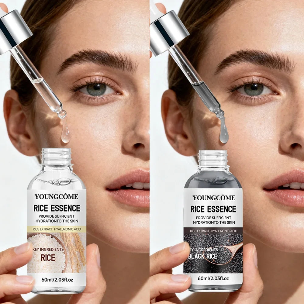 Rice Ampoule Duo Gentle Exfoliating Deep Hydrating Serum Radiant Skin