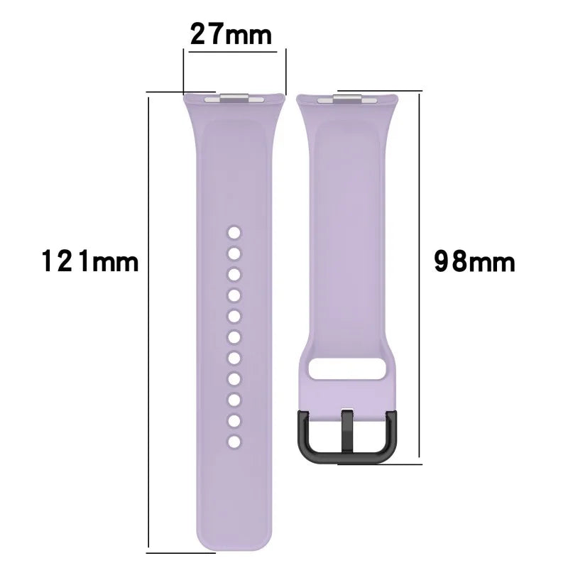 Silicone Strap for Redmi Watch 5 & 4 | Mi Band 9 Pro Band