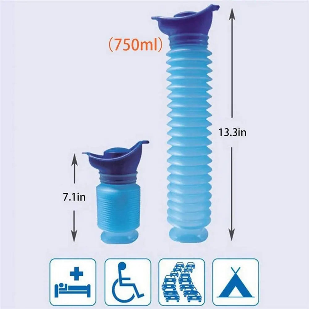 Urinal Car Bucket Outdoor Standing Urine Emergency Travel Portable