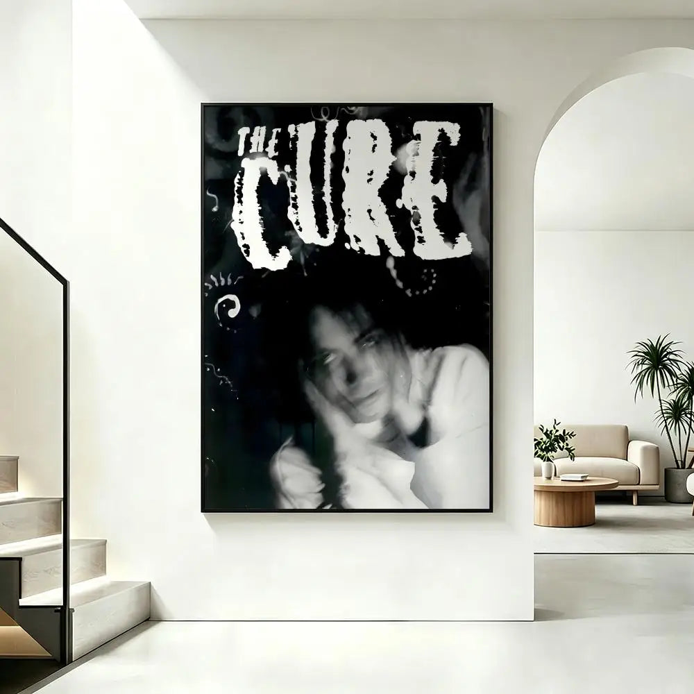 The C-Cure Band HD Art Poster – Waterproof Sticky Wall Decor