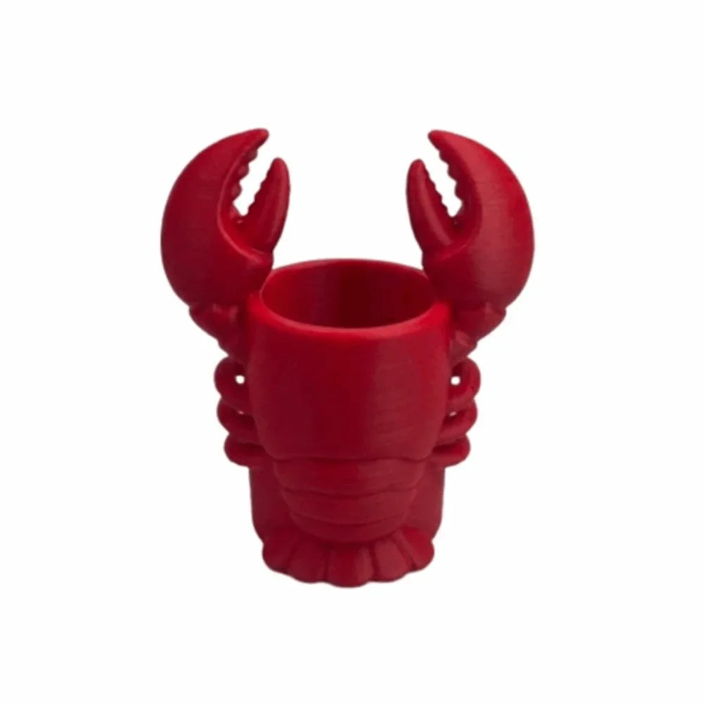 3D Lobster Pencil Holder – Desk Organizer & Makeup Brush Cup