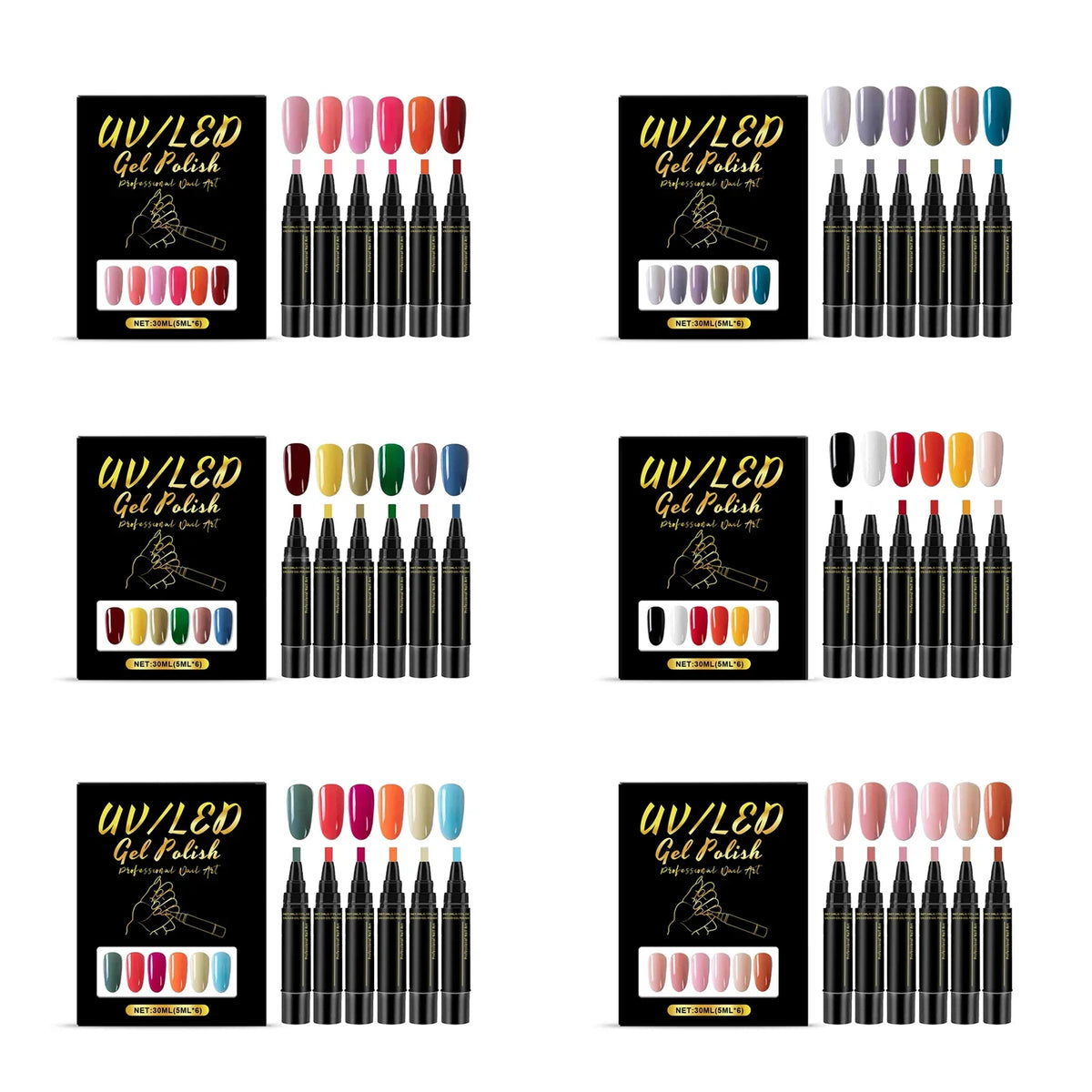Nail Gel Polish DIY Art Design Manicure Painting Long Lasting Fashion