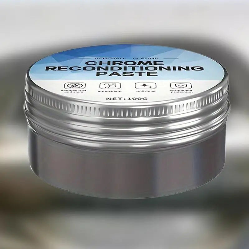 Rust Remover Metal Chrome Reconditioning Paste Tarnish Stainless