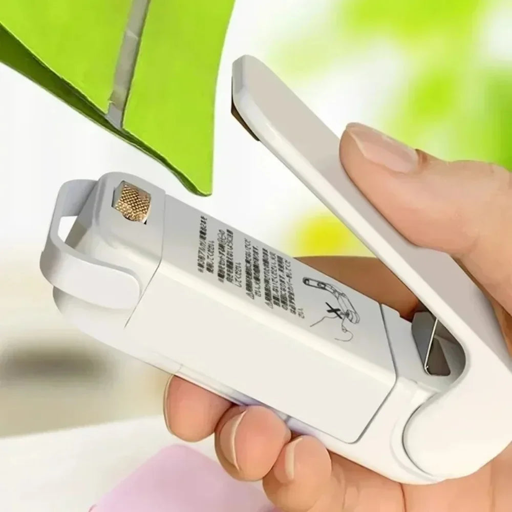 Snack Sealer Mini Heat Bag Sealing Machine Package Portable Kitchen
