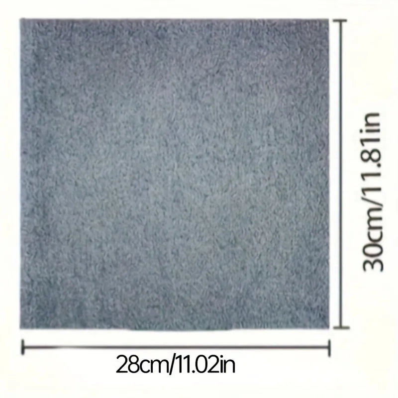 5 Thickened Magic Cleaning Cloth Microfiber Traceless Reusable Glass