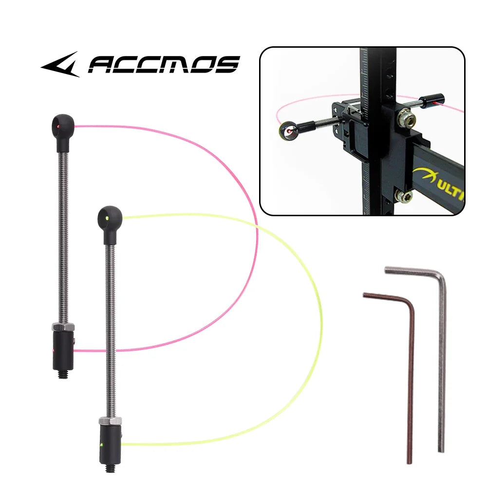 Archery Sight Pin Optical Fiber Recurve Bow 8-32 Unc Screw Thread