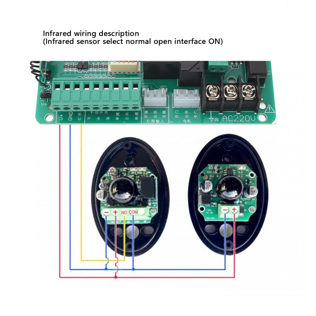 Sliding Gate Opener Control Board Accurate Automatic Door Stable Easy