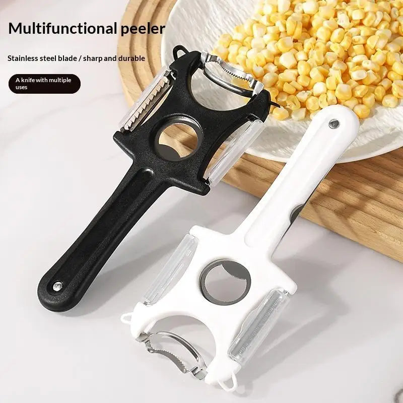 1 Creative Stainless Steel Fruit Peeler Handheld Vegetable Peeling
