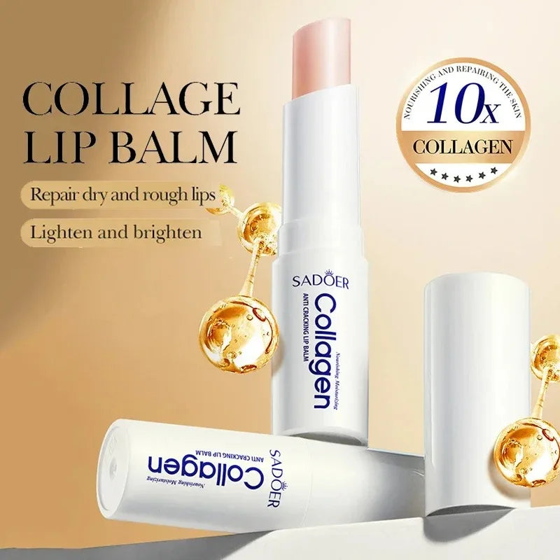 Sadoer Collagen Lip Balm – Moisturizing & Brightening Lip Care