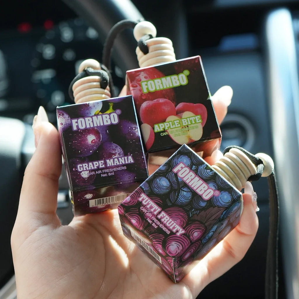 FORMBO Fruit Car Air Freshener Pendant | 4 Scents, 8ml