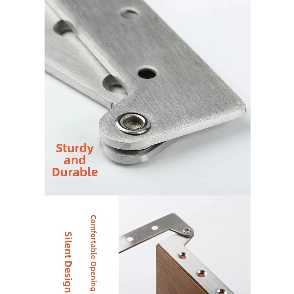 Stainless Steel Pivot Hinge 360-degree Revolving Door Cabinets Doors