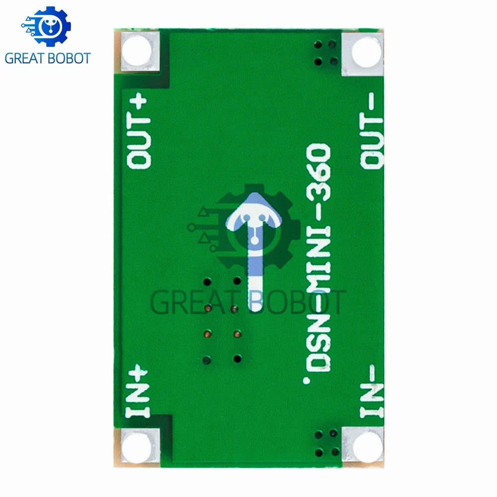 Mini360 DC-DC Buck Converter Step-Down Module 4.75–23V, 340KHz