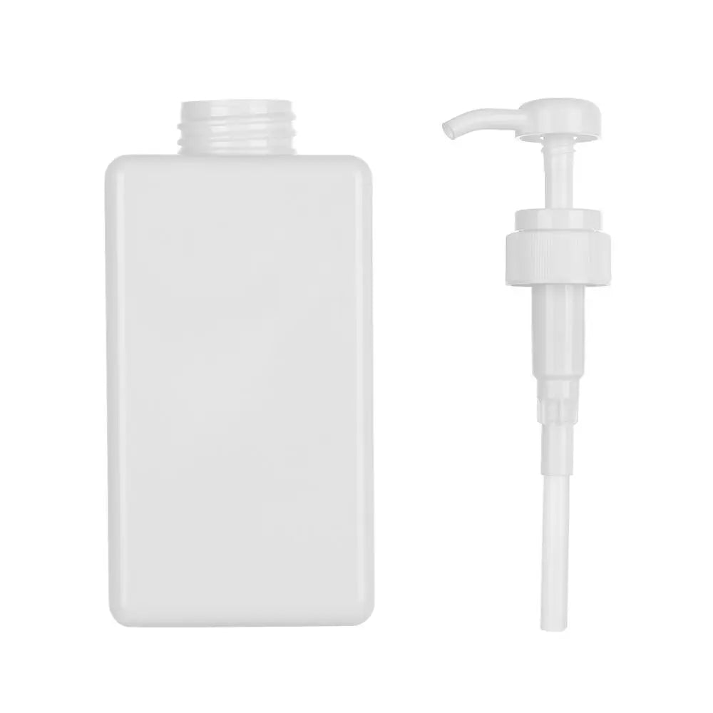 Square Clear Bottle Liquid Soap Whipped Mousse Points Bottling