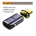 Magnetic USB-C Adapter | USB4 Thunderbolt 3, 140W, 40Gbps, 8K