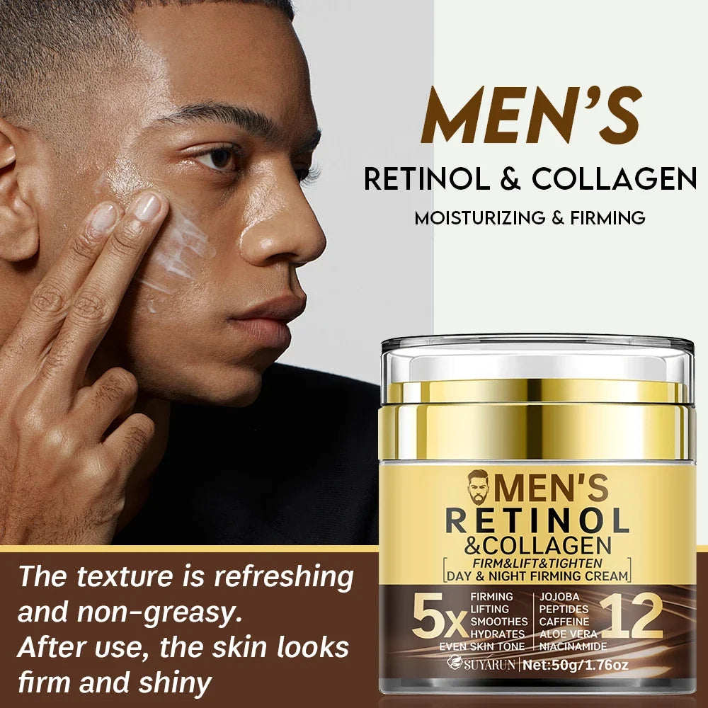SUYARUN Men's Face Cream – Firming, Hydrating & SPF 20