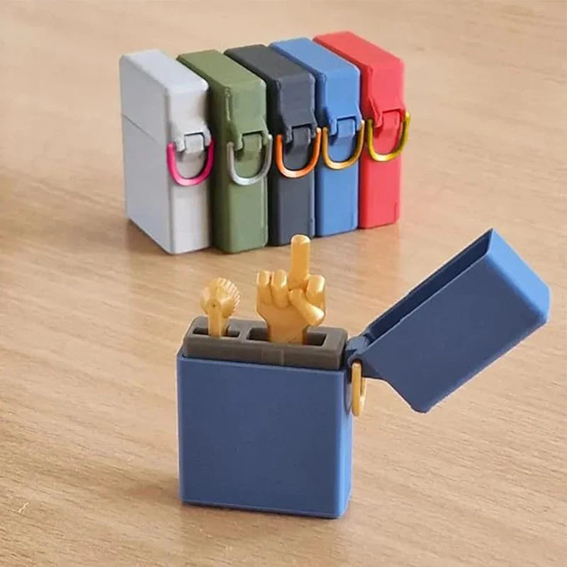 3D Printed Middle Finger Prank Gift Box – Funny Desk Ornament