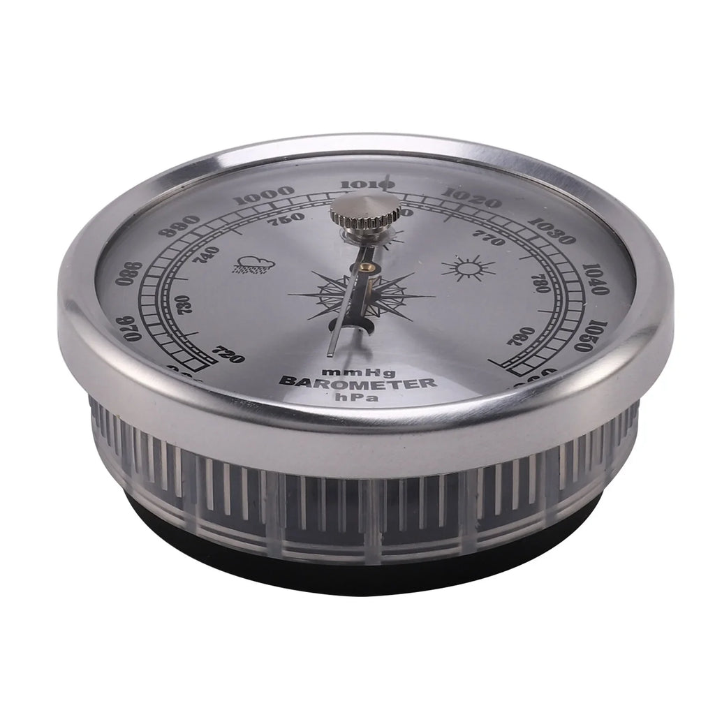 A36T-5X Home Pressure Gauge Weather Station Metal Wall Hanging