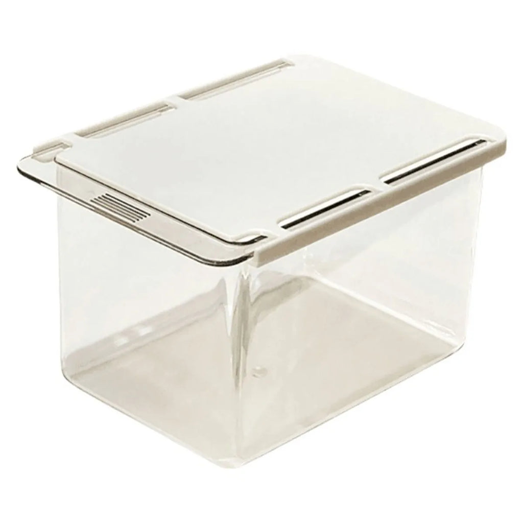 Transparent Pull-Out Bathroom Storage Box | Drawer Organizer