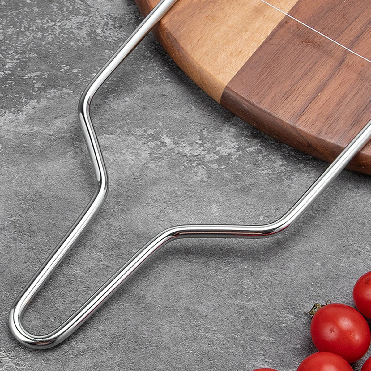 Stainless Steel Cheese Slicer & Cutter – Even Slices