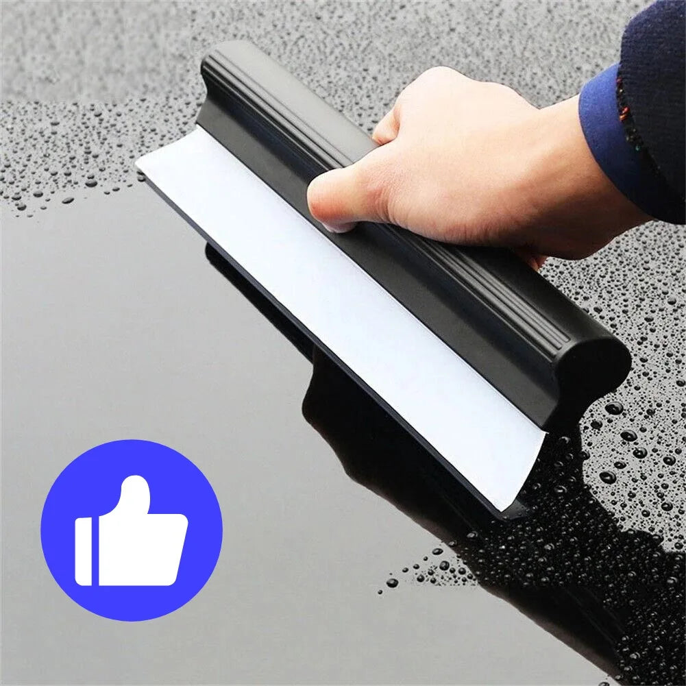 Non-scratch Soft Silicone Handy Squeegee Car Water Wiper Window