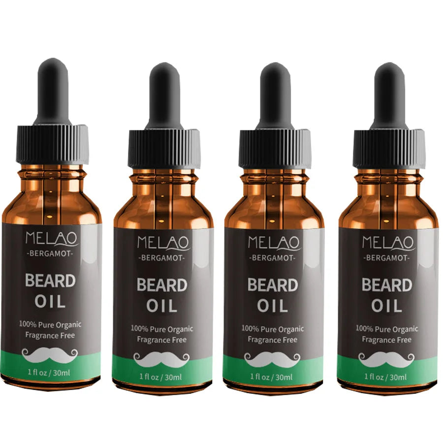 Beard Growth Oil Serum Men Grooming Soften Strengthen Styling Care