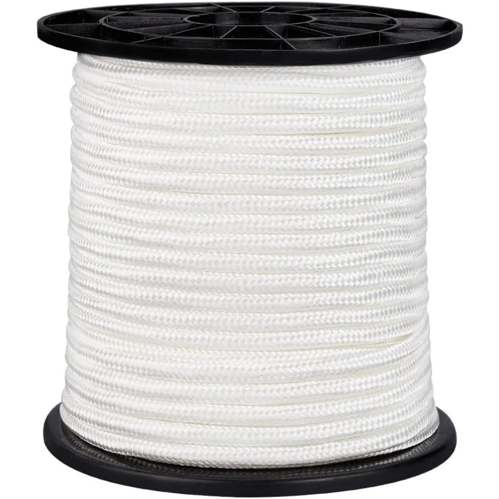 54 Yards 6mm Braided Nylon Rope – Paracord for Camping & DIY