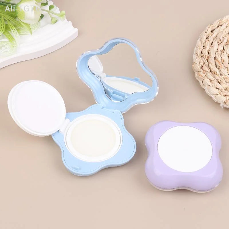 Mini Air Cushion Foundation Case with Puff, Sponge & Mirror